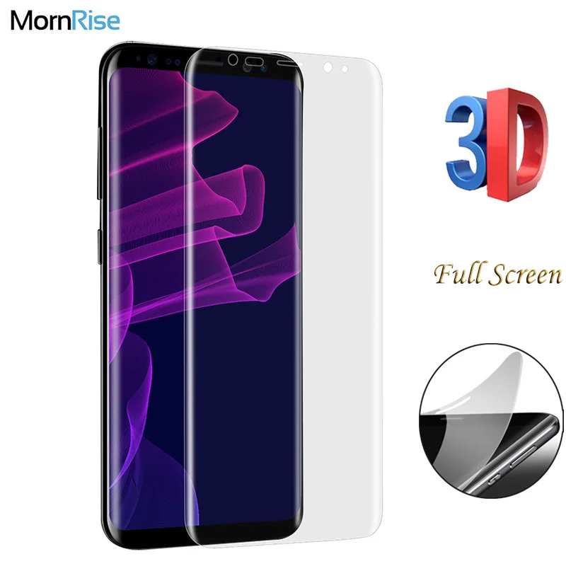 5 шт./лот, полноэкранная 3D Гидрогелевая ПЭТ пленка для samsung Galaxy S9 Plus, Защитная мягкая нано Взрывозащищенная пленка