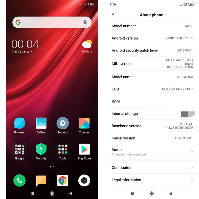 Смартфон Xiaomi Redmi K20 глобальной прошивки 6 ГБ 64 восьмиядерный процессор Snapdragon 730