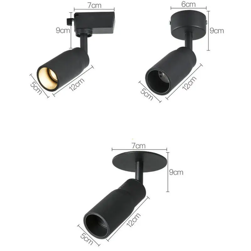 Современная Регулируемая лампа с регулируемым углом луча 7 Вт