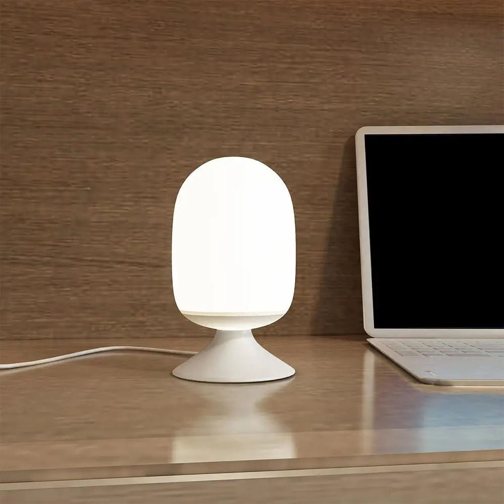 

USB Powered LED 3D Night Light Innovative Environmentally Friendly Button Switch Led Table Lamp White Light for Bedroom Bedside