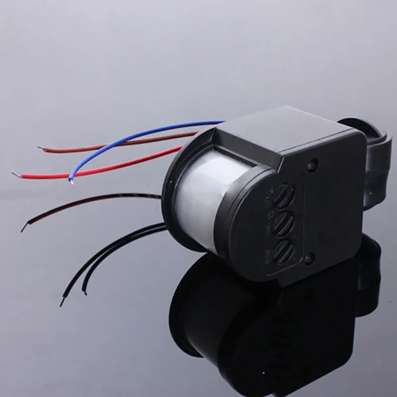 Outdoor 110-220V Infrared PIR Motion Sensor Detector Wall Light Switch 140° Rotation 0-2000lux Adjust for kitchen hallway ROOM |