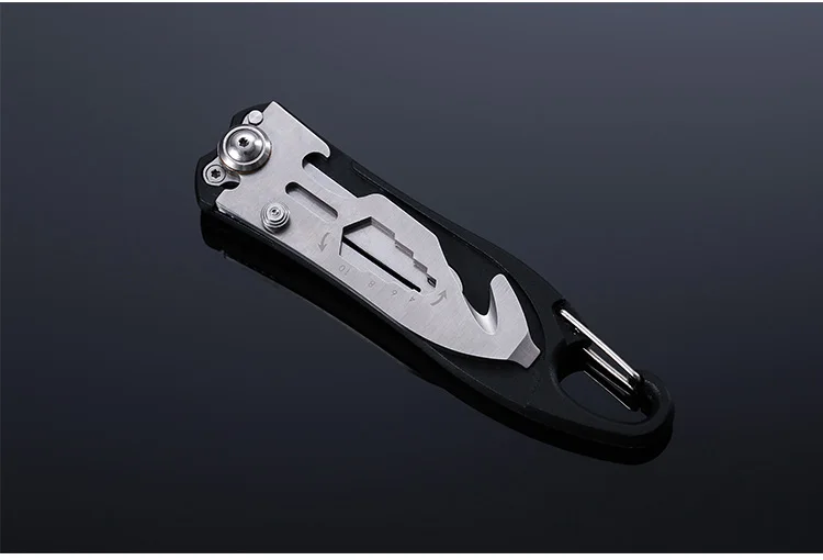 Sanrenmu 7048 многофункциональный инструмент карманный EDC Складной нож для кемпинга отвертка ремень режущий открывалка для бутылок