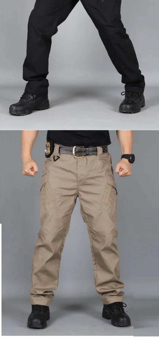 

S/S Men's Pants IX9 Khaki Cargo Pants