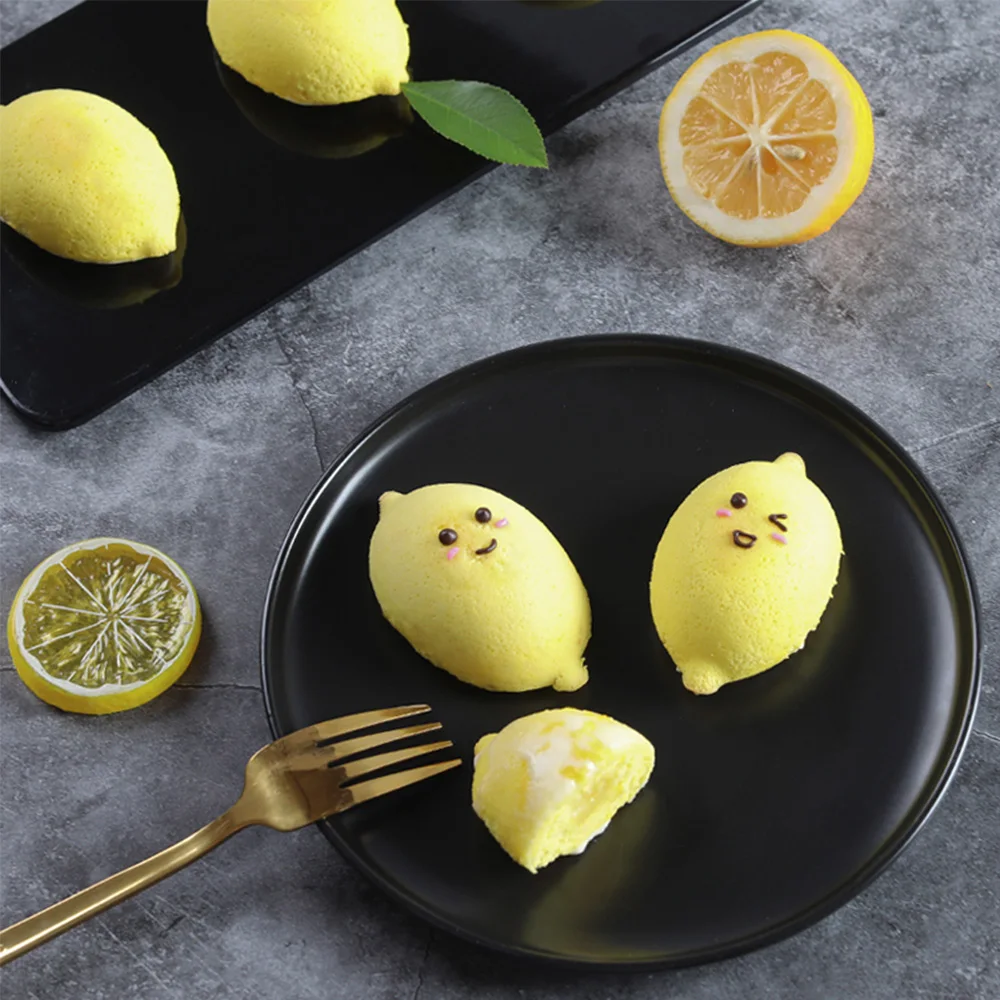 

15 Cavity Mini Lemon Mousse Moulds Silicone Cake Molds Pastry Baking Tools Dessert Decorating Form Non-Stick Kitchen Bakeware