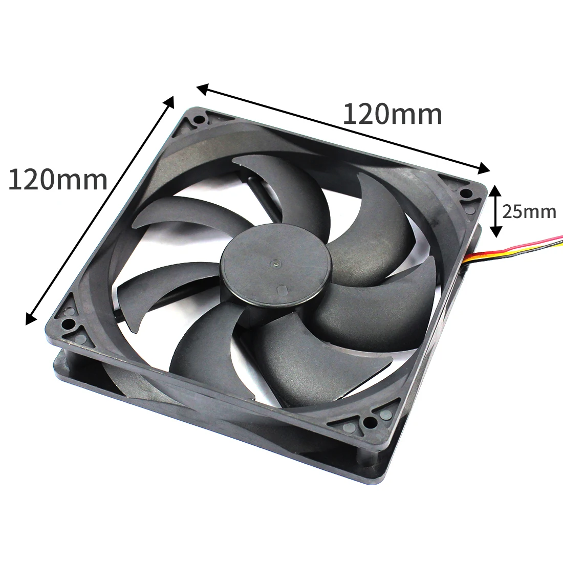 12 см портативный компьютерный кулер для ПК В постоянного тока Бесщеточный