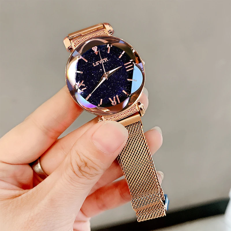 Diamond Watches For Quartz Luxo Moda Seestern Watch Waterproof Zegarek Relogio Feminino Cadeau Montre Femme Dropshipping Sale enlarge