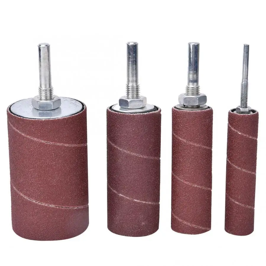 Sanding Drum Sleeve Kit Metal Wood Polishing Tool Woodworking Abrasive |