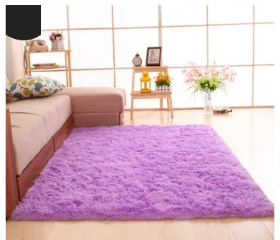 

Super Soft Silk Wool Rug Indoor Modern Shag Area Rug Silky Rugs Bedroom Floor Mat Baby Nursery Rug Children Carpet
