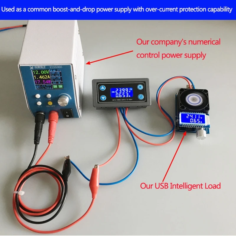 

XY-SEP4 DC DC 0.5-30V Automatic Boost Converter Regulated Power Supply Module