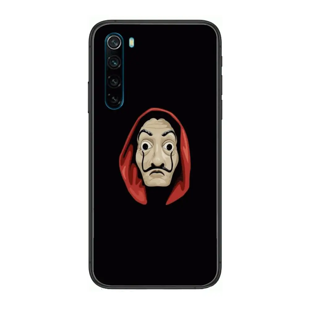 

Funny animals dog Anime cartoon Phone Case For XiaoMi Redmi Note 9S 8 7 6 5 A Pro T Y1 Anime Black Cover Silicone Back Pretty