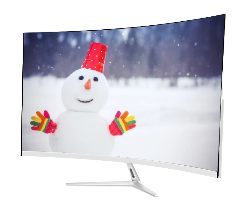 27 дюймовый изогнутый игровой монитор 144 Гц ультратонкий Светодиодный QHD