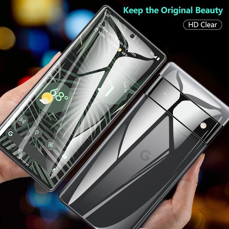 3D изогнутая пленка для Google Pixel 6 Pro 3 5A 5G защита экрана нано гидратация 6Pro полное