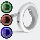 Выдвижной собачий поводок, светящийся светодиодный светильник, свинцовая веревка для домашних животных, длиной 3 метра, модный автоматический поводок для маленьких и больших собак, аксессуары