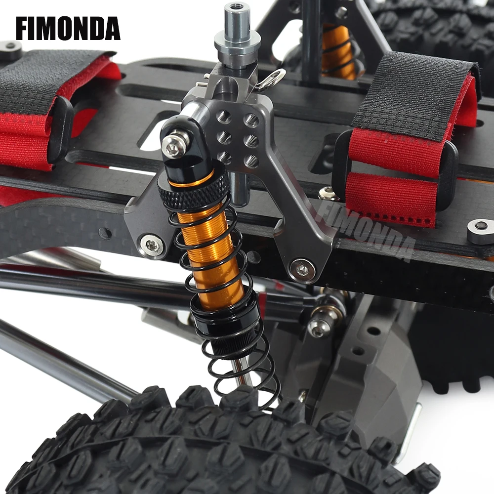 Гусеничный комплект шасси 1/10 RC с металлической рамой колесная база 312 мм 1 9