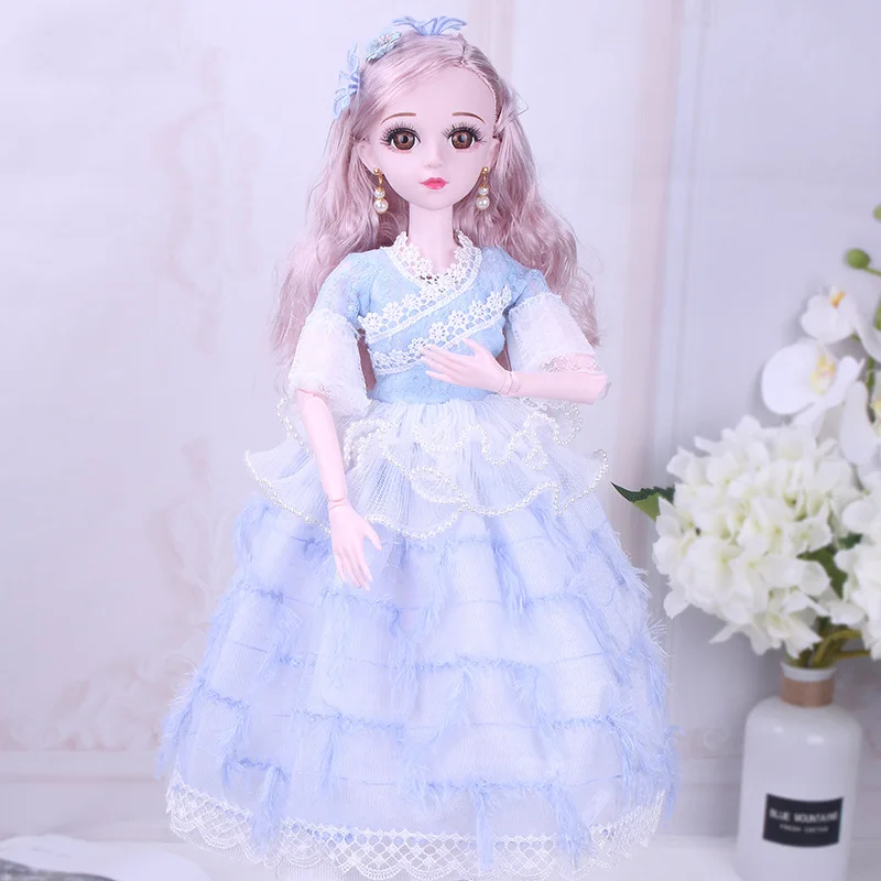 

60cm super smart music Doll Set Simulation Princess Girl Toy Puzzle interactive toy Birthday Gift New Year gift