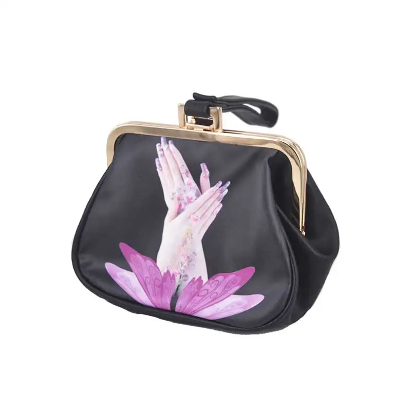 Модная женская кожаная сумка с рисунком персонажа универсальная Сумочка для