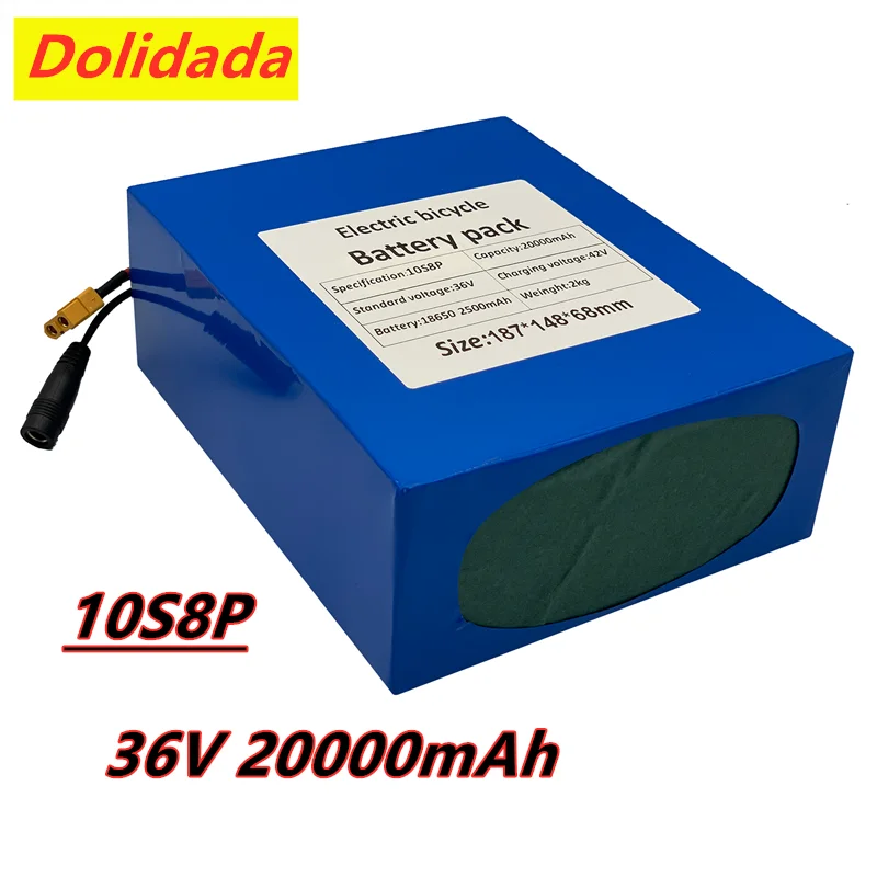 Аккумулятор 10S8P 36 В 20 Ач 250-1000 Вт 20000 мАч | Электроника