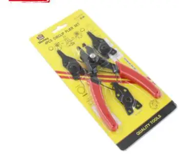 

Hot Four-in-one Multi-function Circlip Pliers Four Retaining Ring Clamp Snap Ring retaining ring e-spring card four-in-one