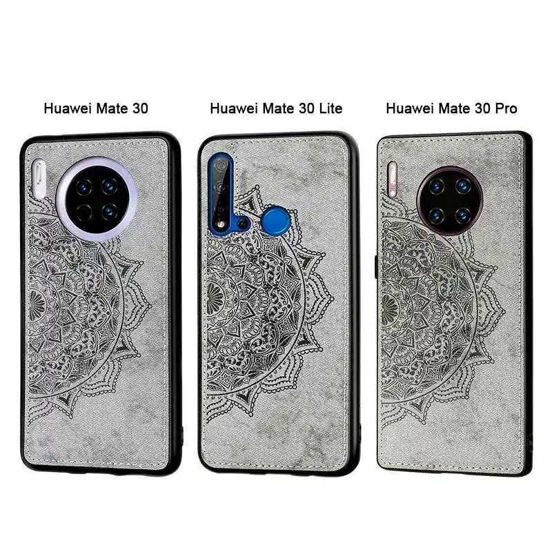 

Fashion Datura Pattern Magnetic Soft Case For Huawei Mate 30 Pro 30 Lite Phone Case Cover