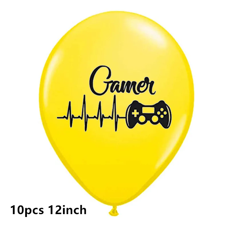 10pcs 12inch 10 шт. игровой контроллер латексный воздушный шар игра на джойстик шарики для день рождения вечерние украшения Globos мальчик дети любимые игрушки подарок поставки - Цвет: 10pcs 12inch