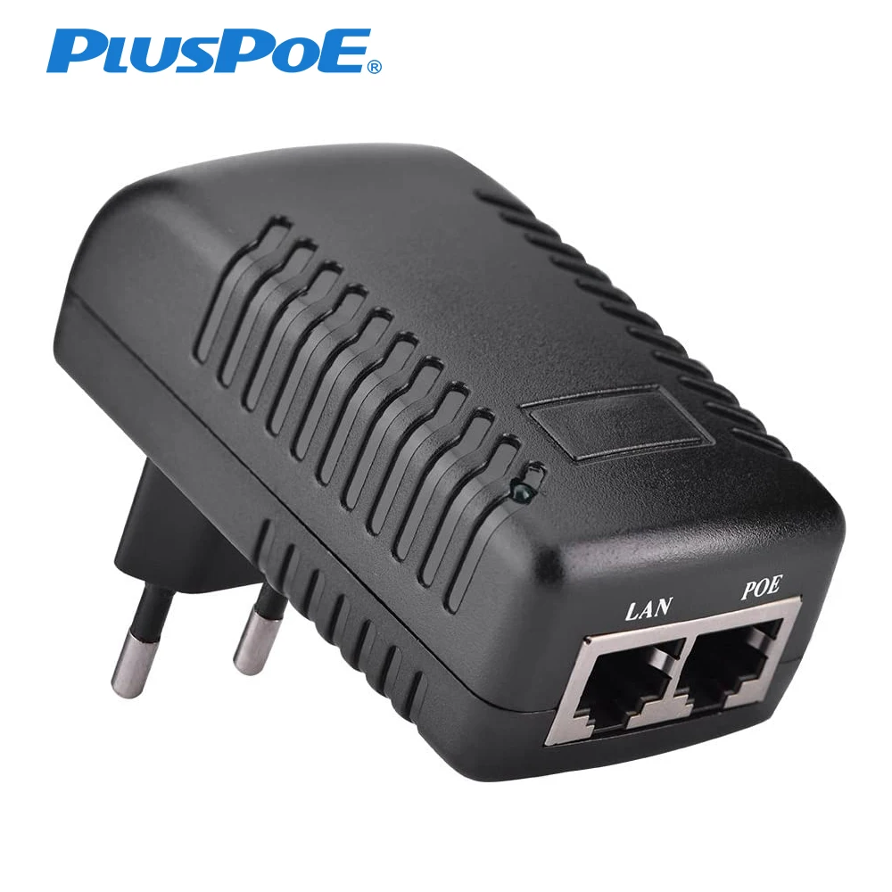 PoE источник питания 24 в 48 Вт POE инжектор Ethernet адаптер для камеры видеонаблюдения