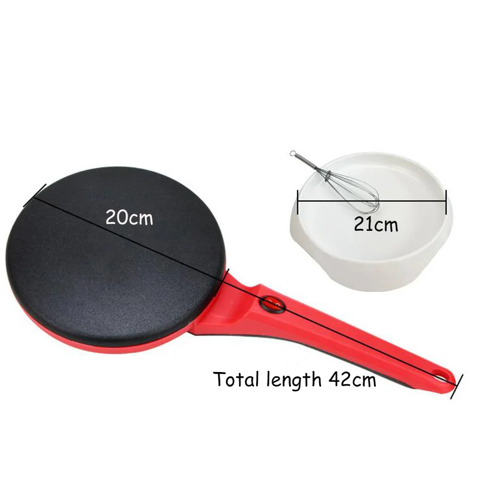 

Electric Crepe Maker Pizza Pancake Machine Non-Stick Griddle Baking Pan Cake Machine Kitchen Cooking Tools