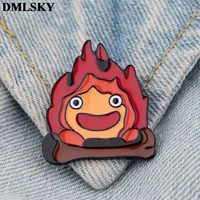 dmlsky fashion anime kids pins funny cute metal pins and brooches shirt lapel pin backpack badge hat pins jewelry m3849