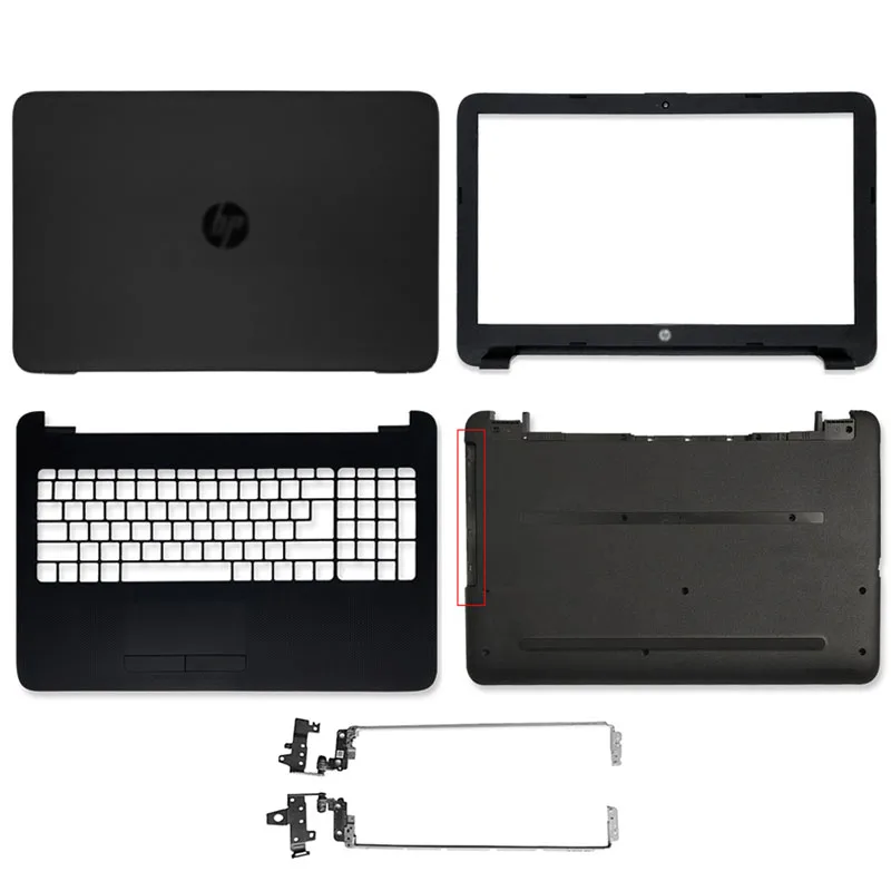 

New Laptop LCD Back Cover/ Front Bezel/Hinges /Palmrest/Bottom Case For HP 250 255 256 G4 15-AC 15-AF 15-AY 15Q-AJ TPN-C125 C126