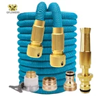 Раздвижной шланг пистолет для очистки воды, гибкий шланг для мойки высокого давления, с регулируемым распылителем, для дома и сада