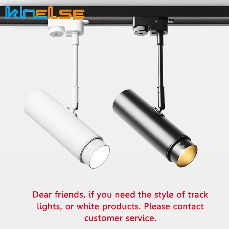 Светодиодный Трековый светильник с регулируемой яркостью складной для