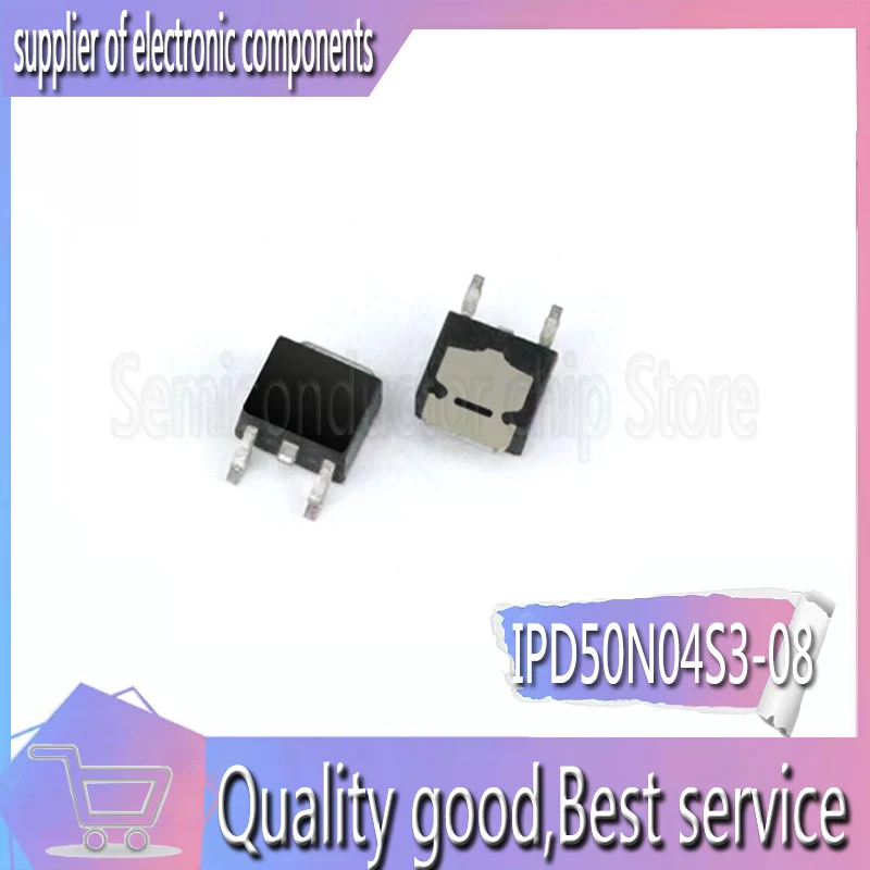 

10 шт./лот 3N0408 IPD50N04S3-08 New stock TO-252 40V 50A
