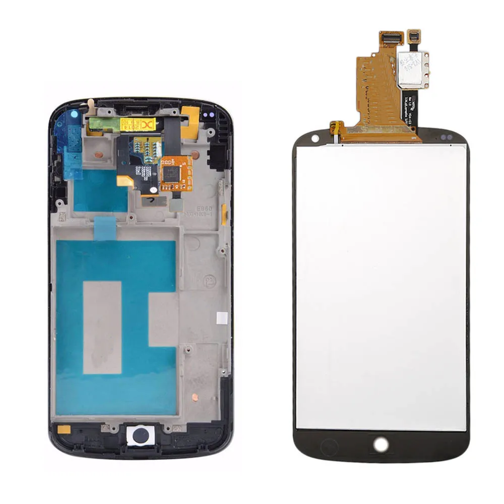 Протестированный 4 7 ''экран для LG Google Nexus E960 ЖК дисплей с сенсорным стеклом