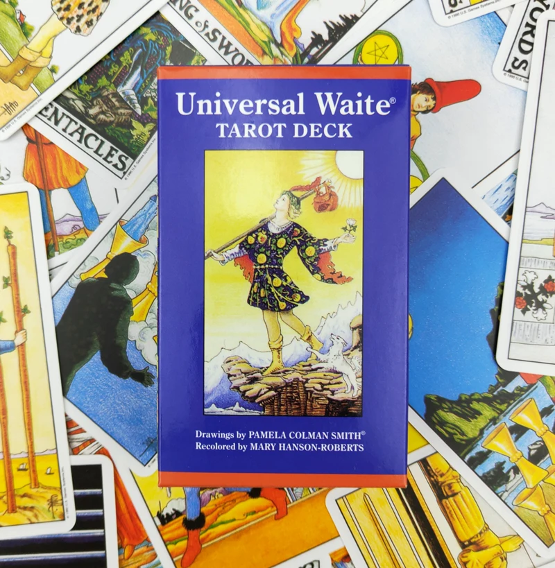 

78-84pcs Universal Waite Tarot Cards Factory Made High Quality Smith Series Tarot Cards Family Party Deck Board Game Cards
