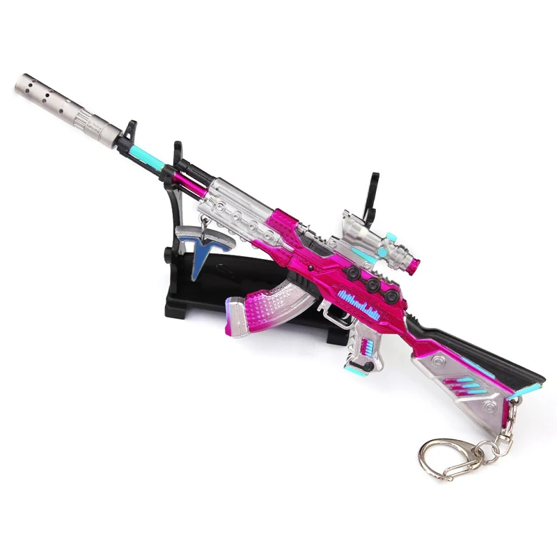 AKM Игрушечная модель пистолета винтовка Сплав Оружие Модель для взрослых и детей