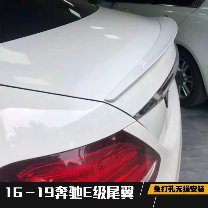 

For Benz W213 Spoiler High Quality ABS Car Rear Wing Spoiler for Benz W213 E300 E320 E260 E63 Spoiler 2015-2020