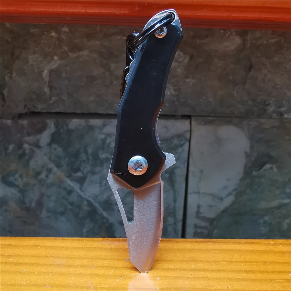 57HRC Размер S Скаут складной нож Компактный Открытый спасательный EDC Инструмент