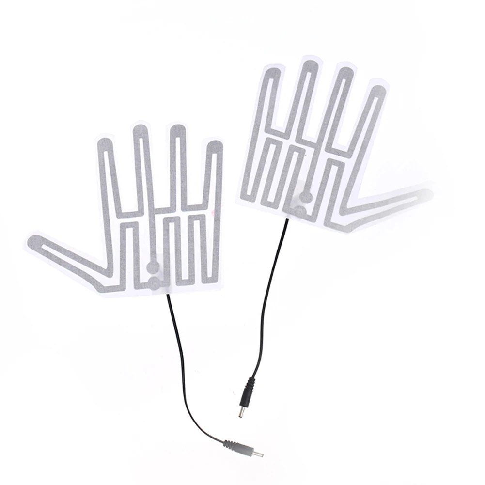 

1 Pair 5V Winter Outdoor Thermal Hand Warmer Heater for Shoes Gloves Carbon Fiber USB Gloves Heated Pads
