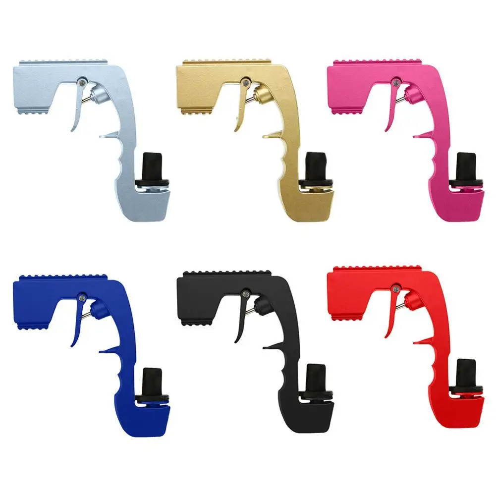 

Zinc Alloy Champagne Sprayer Gun Wine Aerator Pourer Wine Champagne Drinkware Kitchen Saver Stopper Stopper Bottle Accessor K6L1