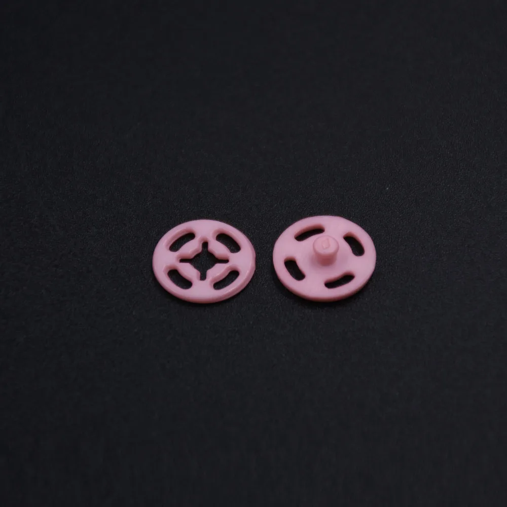 pink 30 компл./лот) прозрачная невидимая, не скользящая, Высококачественная пуговица, пряжка, круглая, для маленьких детей, маленькая пластиковая кнопка для женщин - Цвет: pink