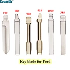 #19 #38 #90 #91 #98 #109 KDXhorse HU101 FO21 FO38 пустой ключ для Ford Fusion Focus Mondeo Fiesta Galaxy откидной пустой ключ лезвие