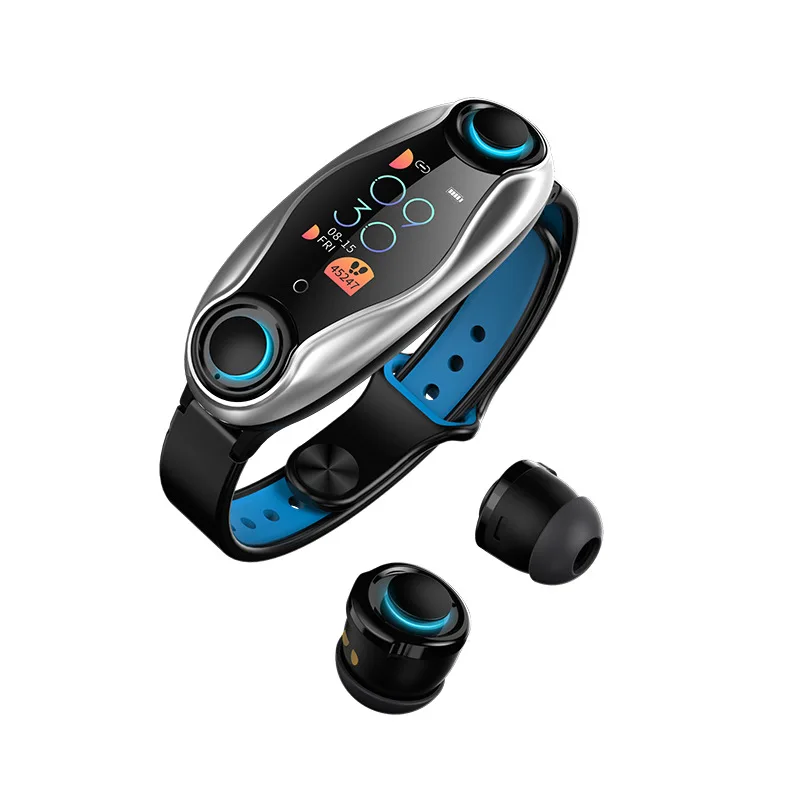 Смарт-часы T90 с Bluetooth-наушниками пульсометром и тонометром IP67 спортивные 40 # |