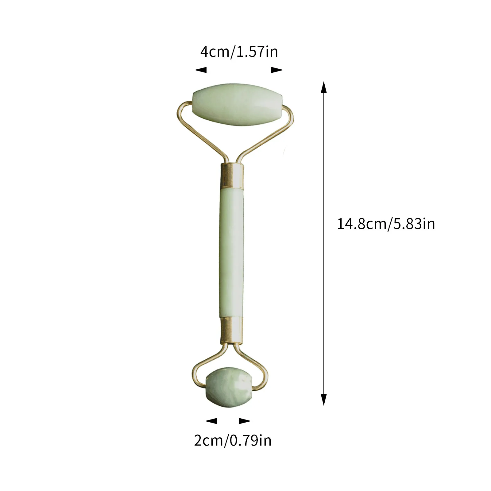 

Round Jade Massager Heart-shaped Scraping Board Facial Massage Board