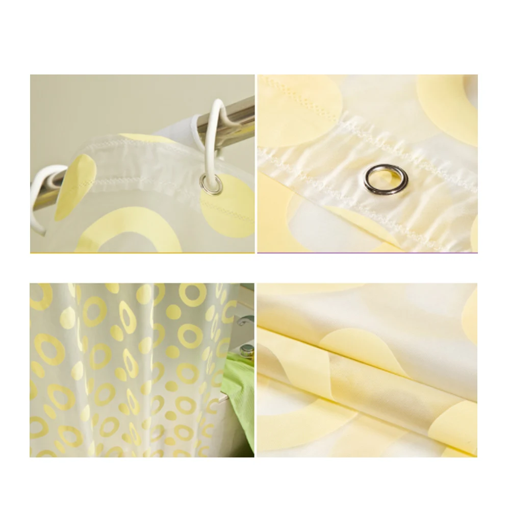 

Toilet Shower Curtain Thickened Mildewproof Waterproof Bath Set Without Curtain Bathroom Partition