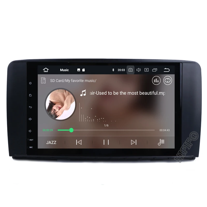 DSP 9 дюймов 8 ядер Android 10 0 4G Ram 64G Rom CarRadio GPS навигация для Mercedes Benz R Class W251 R300 R350 R63