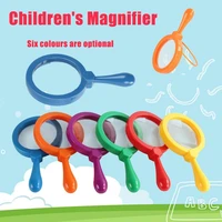 children learning primary science optical magnifier with stand educational toy