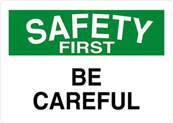

Be Careful Safety First Tin Sign art wall decoration,vintage aluminum retro metal sign,iron painting vintage decoration sign,