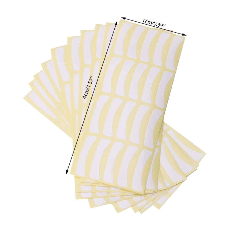 100 пар наклейки для наращивания ресниц под глазами бумажные патчи инструменты