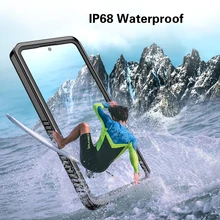 waterproof Case IP68 For samsung s20 fe case Soft Clear Dustproof Diving Cover samsung galaxy s20 fe 5g case Coque Fundas чехол