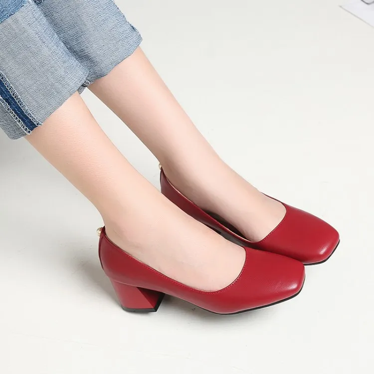 Женская обувь на высоком каблуке больших размеров 3 женские туфли лодочки