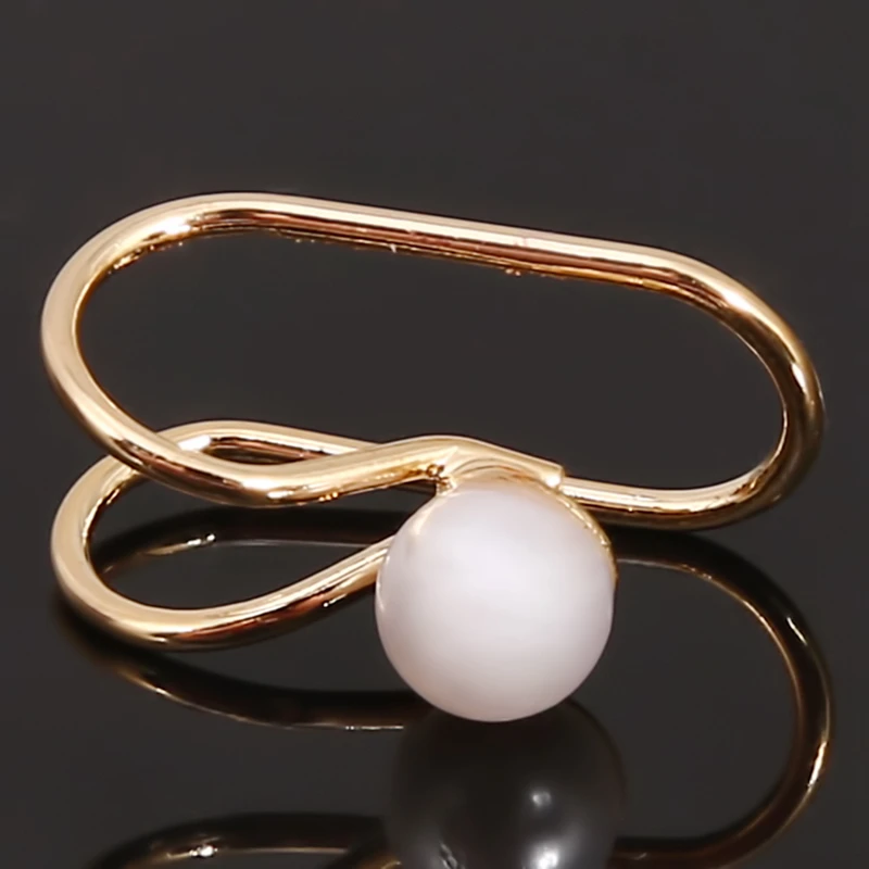 Нержавеющая Сталь C Форма крест клип уха золотые серебряные серьги клипсы для